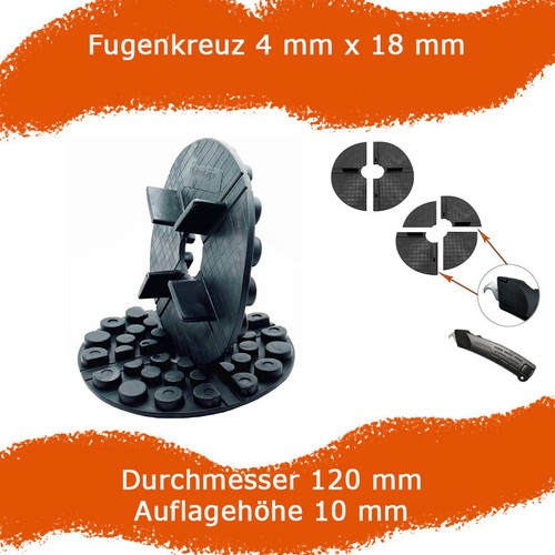 Plattenlager 4mm 18 mm - 50,