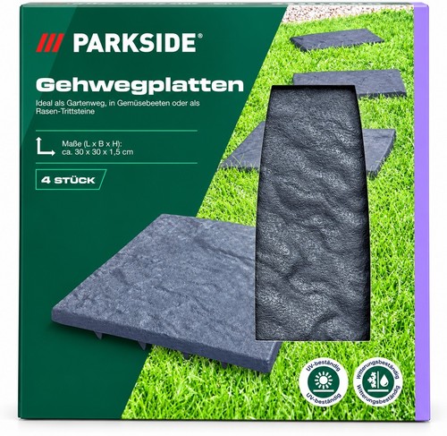 4er set gehwegplatten - 4er,